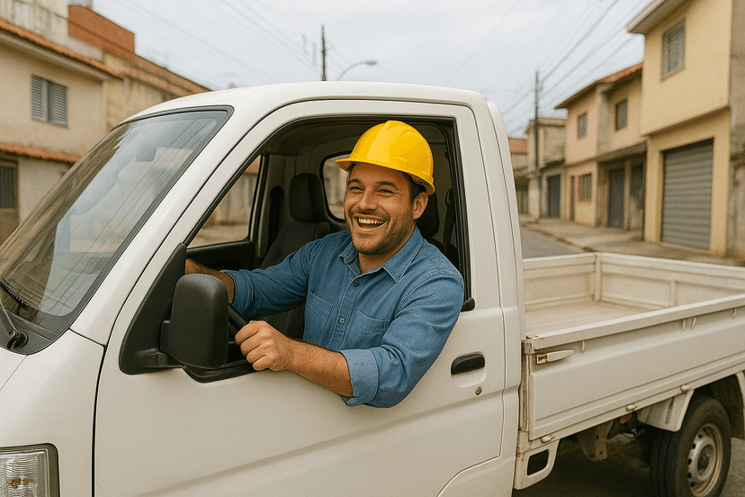 Interface do App To Com Entulho